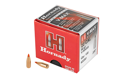 Hornady - V-Max - 22 Caliber - BULLET 22 CAL 224 50GR V-MAX 100/BX for sale