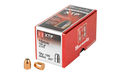 Hornady - XTP - 10mm Auto - BULLET 10MM 400 155 GR HP/XTP 100/BX for sale