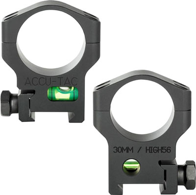 ACCU-TAC SCOPE RINGS 30MM BLK - for sale
