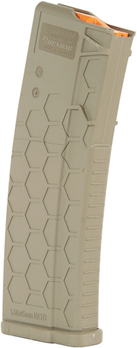 HEXMAG MAGAZINE AR-15 5.56X45 15RD FDE POLYMER SERIES 2 - for sale