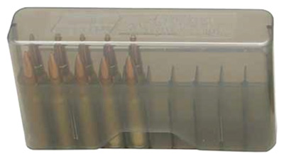 mtm case-gard - Slip-Top Ammo Box - SLIPTOP SML RIFLE CTG BOX 20RD - CLR SMK for sale