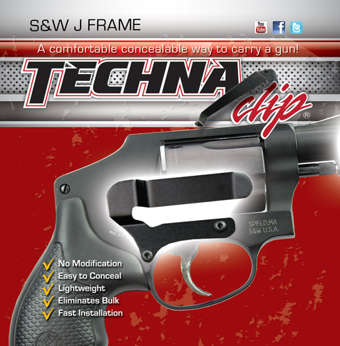 TECHNA CLIP SW J-FRAME RH BLK - for sale