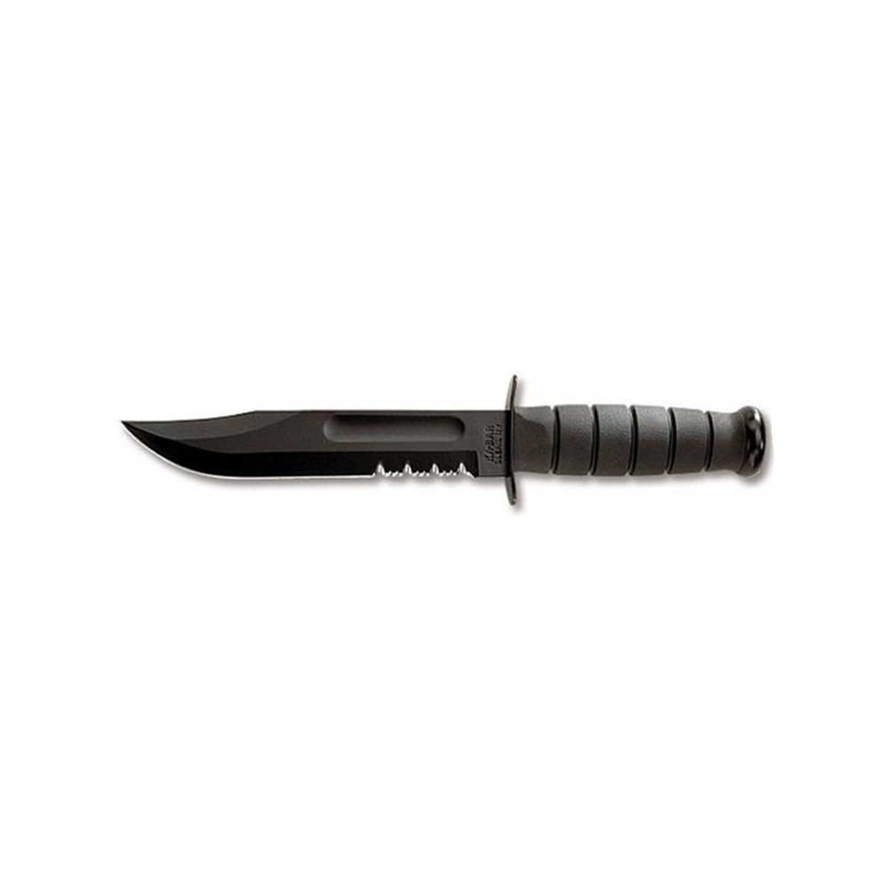 ka-bar knives - Fighting/Utility - FIGHT CLIP SERR 7IN W/NYL BLK for sale