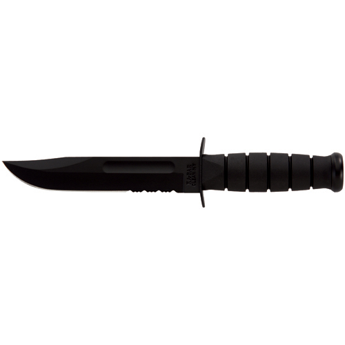 ka-bar knives - Fighting/Utility - FIGHT CLIP SERR 7IN W/NYL BLK for sale