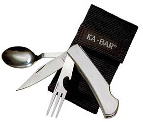 ka-bar knives - Hobo - HOBO 3-IN-1 UTENSIL KIT W/NYL BLK for sale