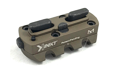 KDG KINECT MLOCK PICATINNY RAIL 3 SLOT MOUNT FDE - for sale