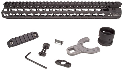 BCM RAIL ALPHA 13" KEYMOD BLACK FITS AR-15 - for sale