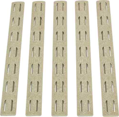 BCM RAIL PANEL KIT KEYMOD 5.5" FDE 5 PACK - for sale