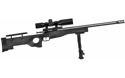 CRICKETT PRECISION RIFLE .22LR BLUED/BLACK THREADED W/SCOPE - for sale