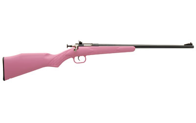 CRICKETT RIFLE G2 .22LR BLUED/PINK SYNTHETIC - for sale