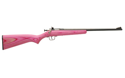 CRICKETT RIFLE G2 .22LR BLACK/PINK LAMINATE - for sale