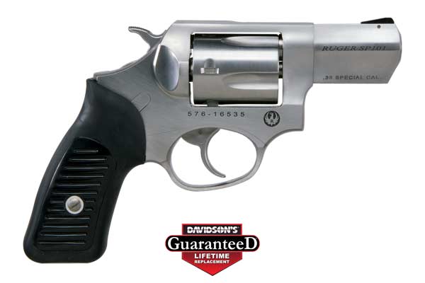 RUGER SP101 38SPL+P 2.25" STN 5RD HR - for sale