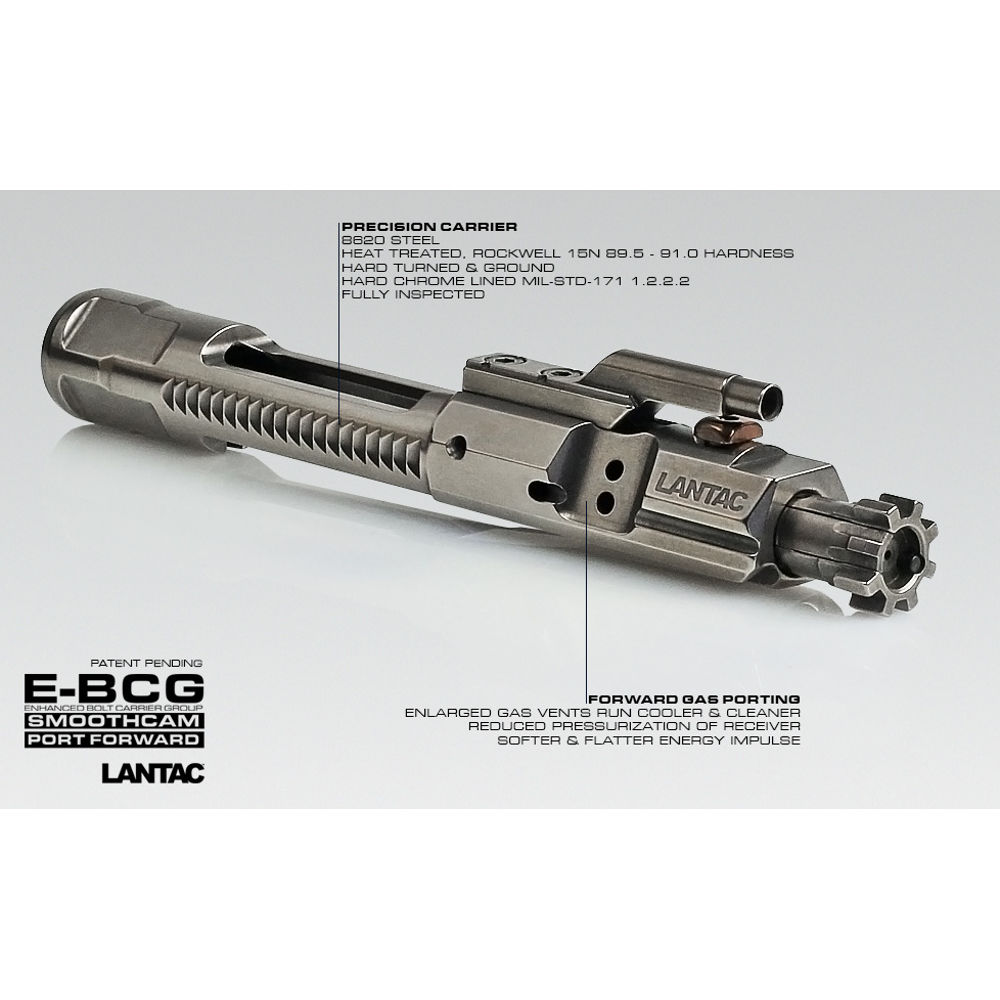 LanTac USA - Evanced Bolt Carrier Group - .223/5.56X45MM FULL AUTO BOLT CARRIER GR for sale