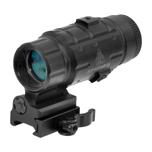 UTG 3X MAGNIFIER W/FTS QD MNT - for sale