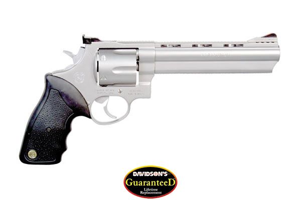 TAURUS 44 .44MAG 6.5"VR 6-SH0T AS STAINLESS RUBBER - for sale