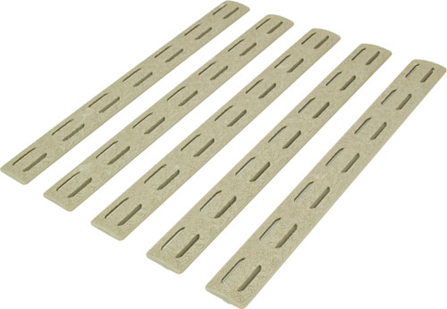 BCM RAIL PANEL KIT M-LOK 5.5" FDE 5 PACK - for sale