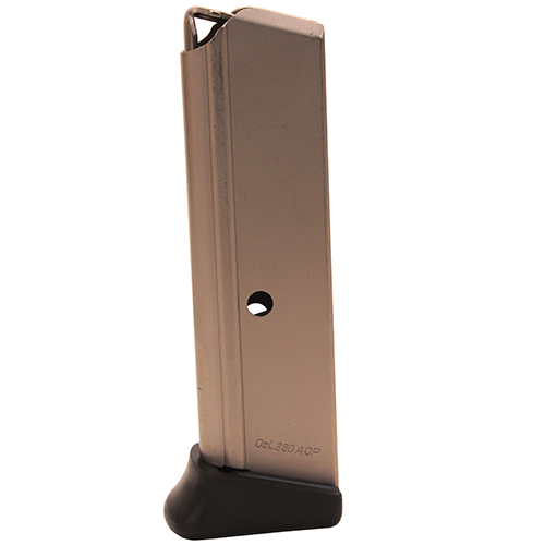 MEC-GAR MAG WALTHER PPK/S 380ACP 7RD FINGER REST NICKEL - for sale
