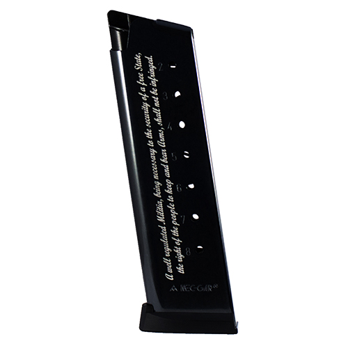 MEC-GAR MAGAZINE 1911 GOVT. 45ACP 8RD BLUED 2ND AMENDMENT - for sale