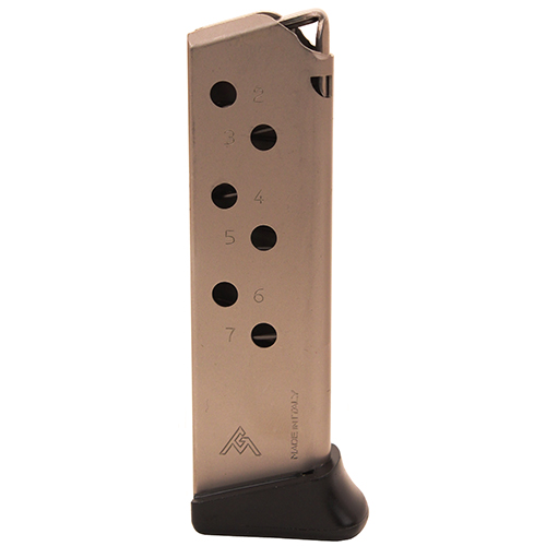 MEC-GAR MAG WALTHER PPK/S 380ACP 7RD FINGER REST NICKEL - for sale