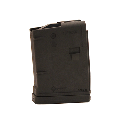 MFT MAGAZINE AR15 5.56X45MM 223 REM 10RD BLACK POLYMER - for sale