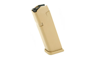 GLOCK OEM MAGAZINE 19X 9MM LUGER 17RD COYOTE BROWN - for sale