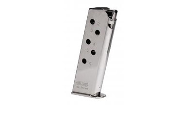 WALTHER MAGAZINE PPK 380 .380ACP 6RD NICKEL - for sale