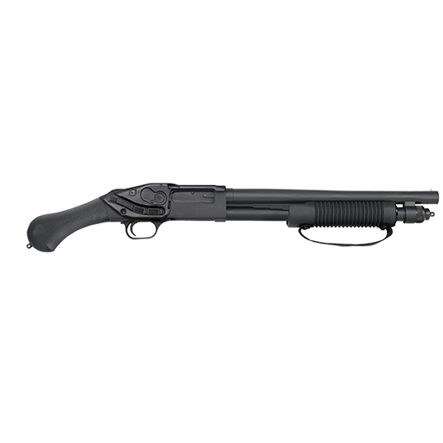 MOSSBERG 590 SHOCKWAVE 12GA 3" W/ CTC LASER SADDLE BLUED - for sale