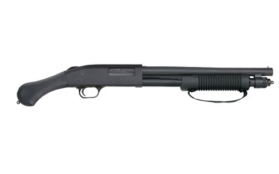 MOSSBERG 590 SHOCKWAVE 12GA 3" CORN COB FOREND 6RD BLUED - for sale