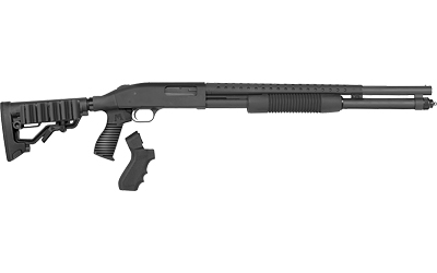 MOSSBERG 590 PERSUADER 12GA 9RD 20" PISTOL GRIP BLUED/SYN - for sale