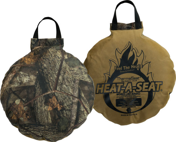 NEP HEAT-A-SEAT 17" DIA COYOTE BROWN/MOSSY OAK - for sale