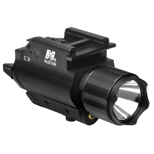 NCSTAR 200L FLASHLIGHT W/ RED LASER - for sale