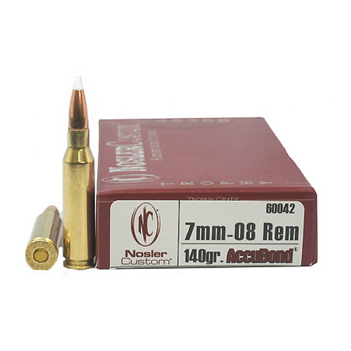 NOSLER 7MM-08 140GR AB 20/200 - for sale