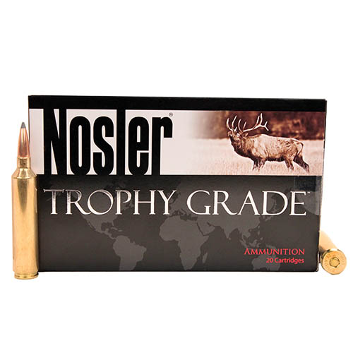 NOSLER TROPHY GRADE LR 26 NOSLER 129GR ABLR 20RD 10BX/CS - for sale