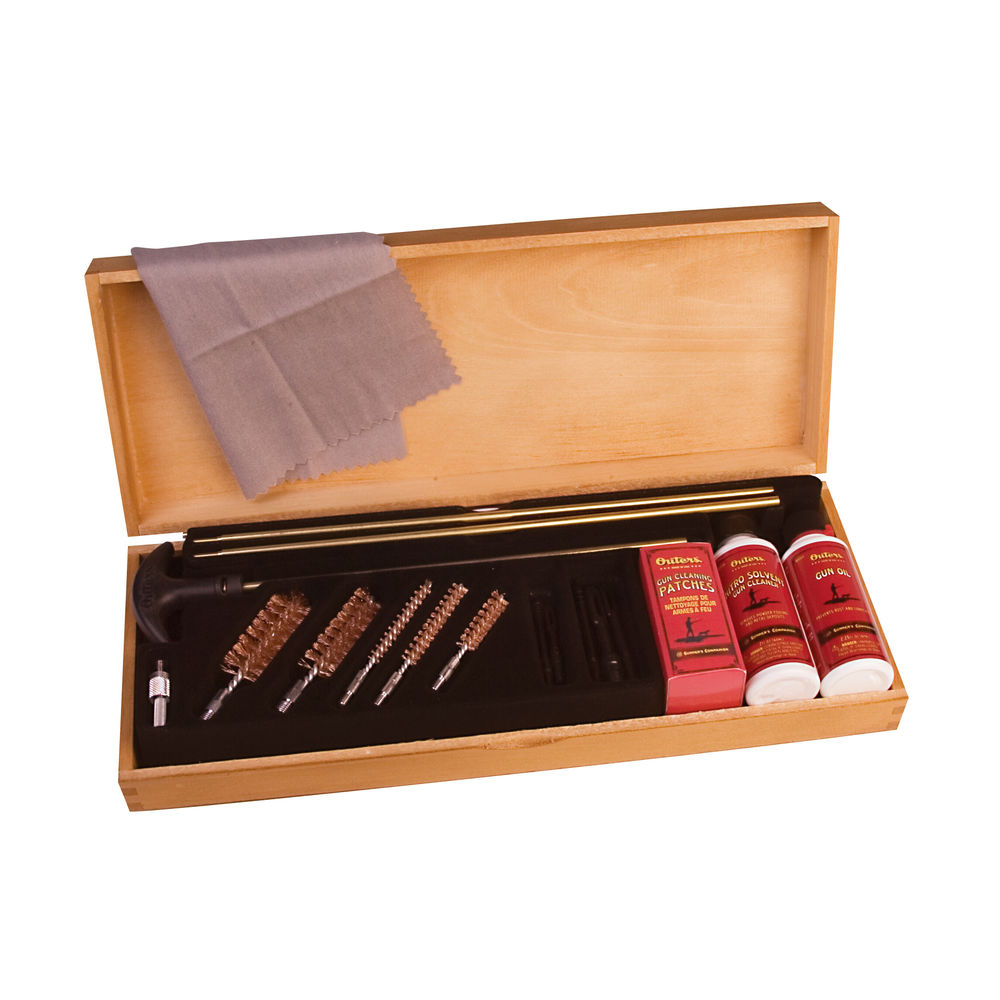 outers - OU1022 - UNIVERSAL CLEANING KIT BRASS ROD WOODEN for sale