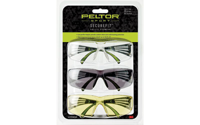 peltor - Sport - SPORT SECUREFIT 400 EYE PROT 3 PACK for sale
