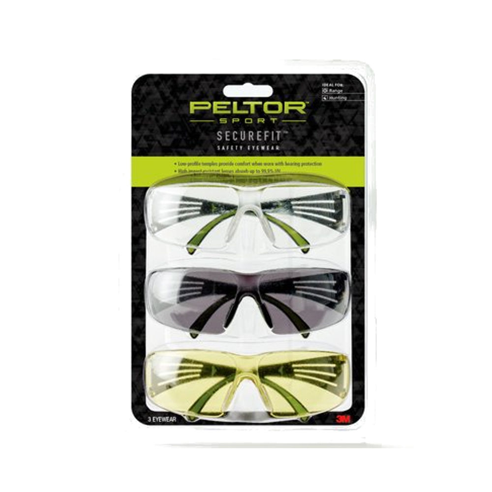 peltor - Sport - SPORT SECUREFIT 400 EYE PROT 3 PACK for sale