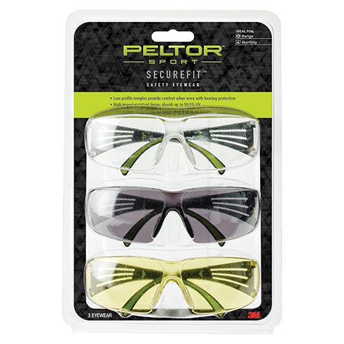 peltor - Sport - SPORT SECUREFIT 400 EYE PROT 3 PACK for sale