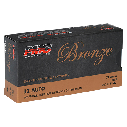 PMC BRNZ 32ACP 71GR FMJ 50/1000 - for sale