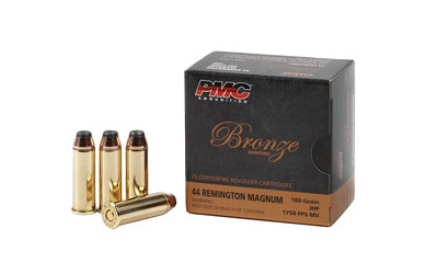 PMC 44 REM MAG 180GR JHP 25RD 20BX/CS - for sale