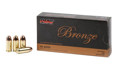 PMC BRNZ 45ACP 230GR FMJ 50/1000 - for sale