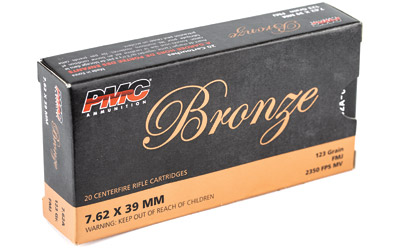 PMC 7.62x39 123GR FMJ 20RD 25BX/CS - for sale