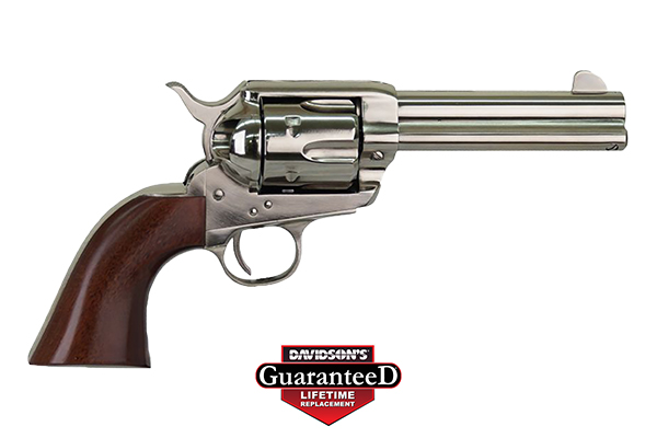 CIMARRON PISTOLERO .45LC FS 4.75" NICKEL WALNUT - for sale