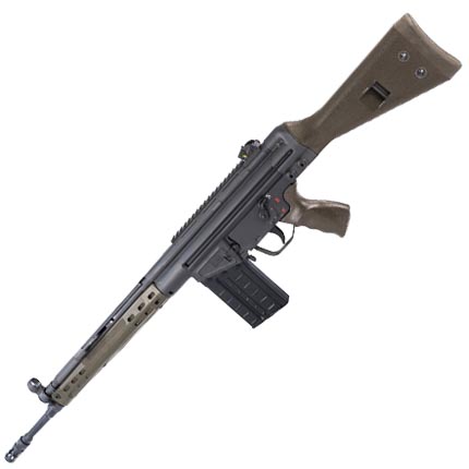 PTR PTR-91GIR 308WIN 18" 20RD PARKERIZED/OD GREEN FURNITURE - for sale