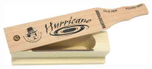 QUAKER BOY TURKEY CALL BOX HURRICANE WATERPROOF - for sale