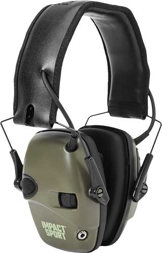 howard leight - Impact Sport - IMPACT SPORT GREEN ELEC EARMUFF NRR 22 for sale