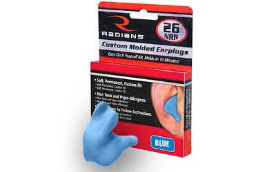 radians - Custom Plug - CUSTOM MOLDED EARPLUGS BLUE BOX for sale