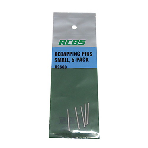 RCBS DECAPPING PIN 5-PACK SMALL - for sale