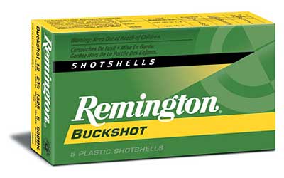 REMINGTON BUCK 12GA 3" 00BK 1225FPS 15PLTS 5RD 50BX/CS - for sale