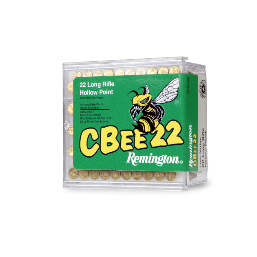 REMINGTON C-BEE 22LR 33GR HP LOW-VEL 100RD 50BX/CS - for sale