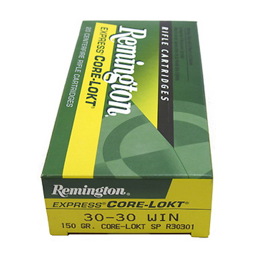 REMINGTON 30-30 WIN 150GR SP CORE-LOKT 20RD 10BX/CS - for sale